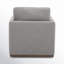 Fauteuil pivotant rembourré Bobbi-66427476