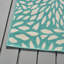 Tapis d'intérieur / extérieur floral Deltana-23970635