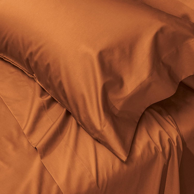 Sheet Set, King Sheet Set with 2 Pillowcases, Paprika