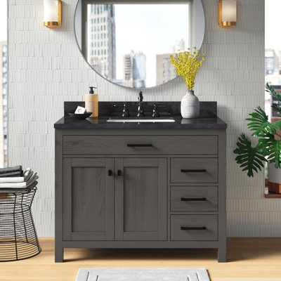 Ajiya 42" Single Bathroom Vanity Set