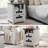 2 - Drawer End Table With Storage And Charging Station-678949879-678949886