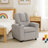 Chase Kids Recliner Soft Gray Cords