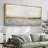 Minimal Landscape Reflective Lake with Golden Accents Modern Art Extra Large Artwork Print Wall Art-100937106-111665440