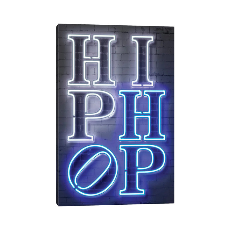 Hip Hop by Octavian Mielu - Wrapped Canvas Print, 20.32 cm H x 30.48 cm W