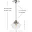 Luminaire suspendu simple à 1 lumière Gallucci-1567465963-1528123169-1528123168