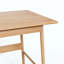 Nouveau bureau d'ordinateur, bureau d'écriture en bambou, bureau de travail simple et moderne pour bureau à domicile, bureau de bureau