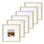 Cadre photo en bois - ensemble de 6