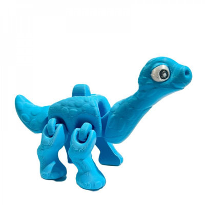 Sauropod 3D Printed Figurine