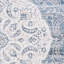Tapis blanc/bleu zone oriental Karmane-1788603107
