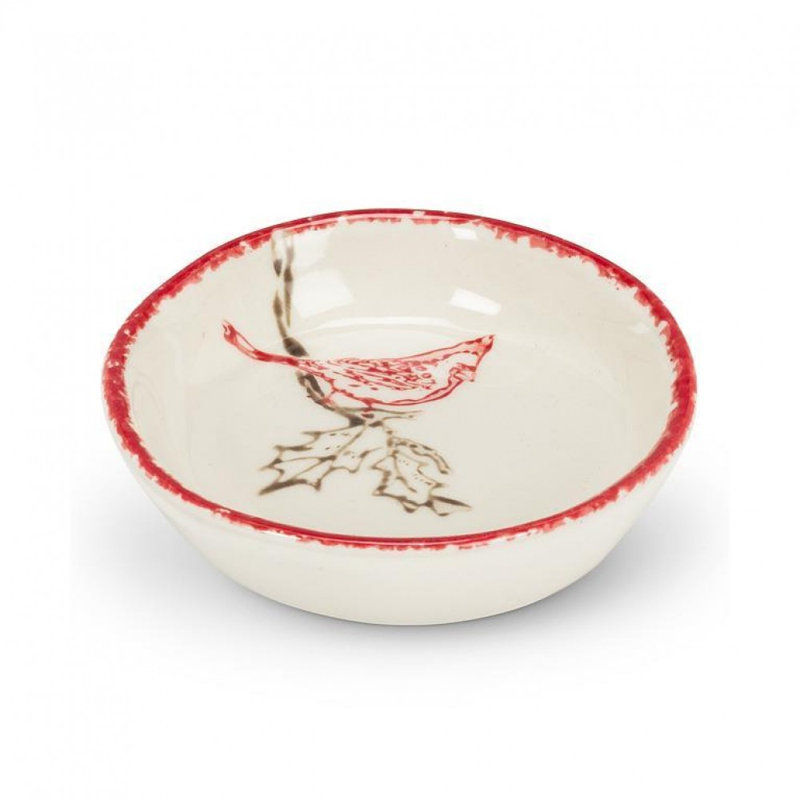 Cardinal Stamp Mini Bowl