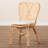Chaitan Rattan Parsons Chair in Brown