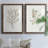 " Single Sprig III " 2 - Pieces Painting Print-1614890094-1614890095