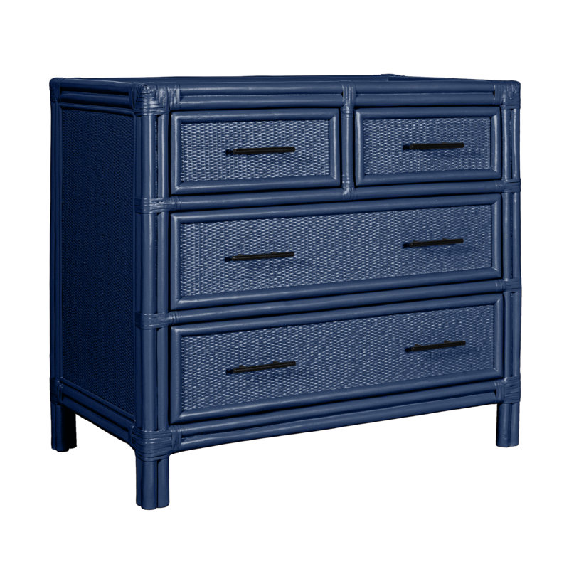 Aruba 4 - Drawer Nightstand, Navy