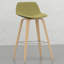 Tabouret à hauteur de comptoir / de bar Bentwood (ensemble de 2)-1668989576