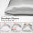 Silk Satin Soft Pillowcases 2 PCS(Cover Only)-383445833-383445818