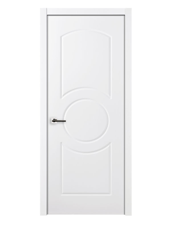 Ovalo Laminated Interior Swing Door, 17,75 po x 80 po, Gauche