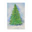 Deetra «Evergreen Tree», reproduction de peinture acrylique sur toile tendue-27492032