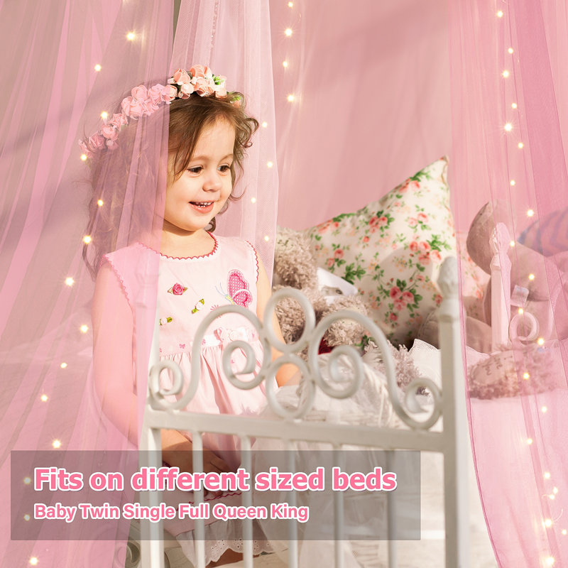Bed Canopy, Pink