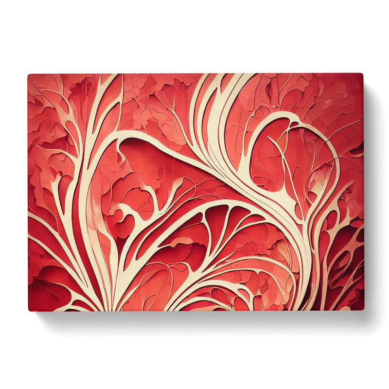 Beautiful Coral Reef Art Vol.1 Abstract - Wrapped Canvas, 35cm H x 50cm W x 3cm D