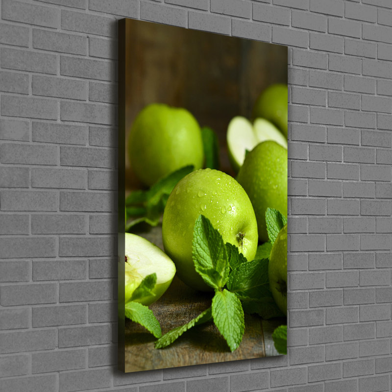 Green Apples - Wrapped Canvas Print