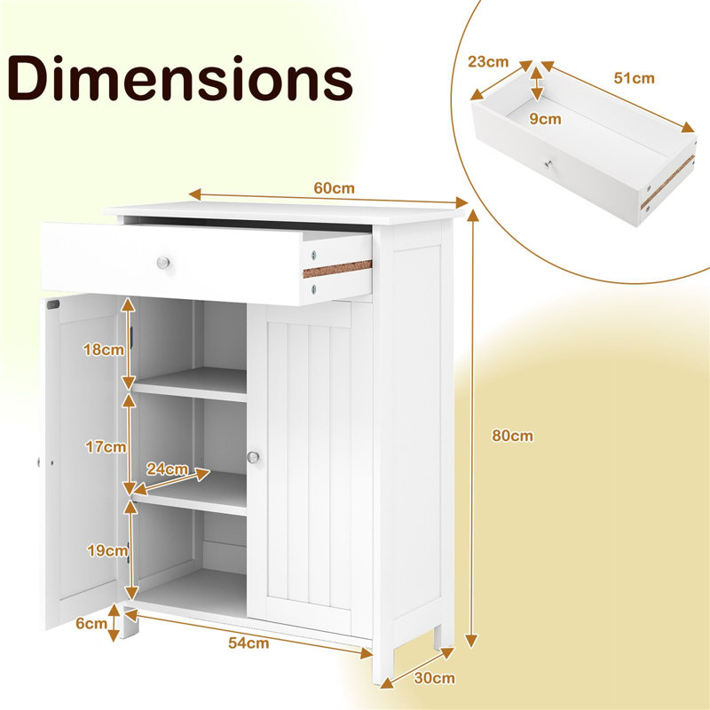 Freestanding Bathroom Cabinet
