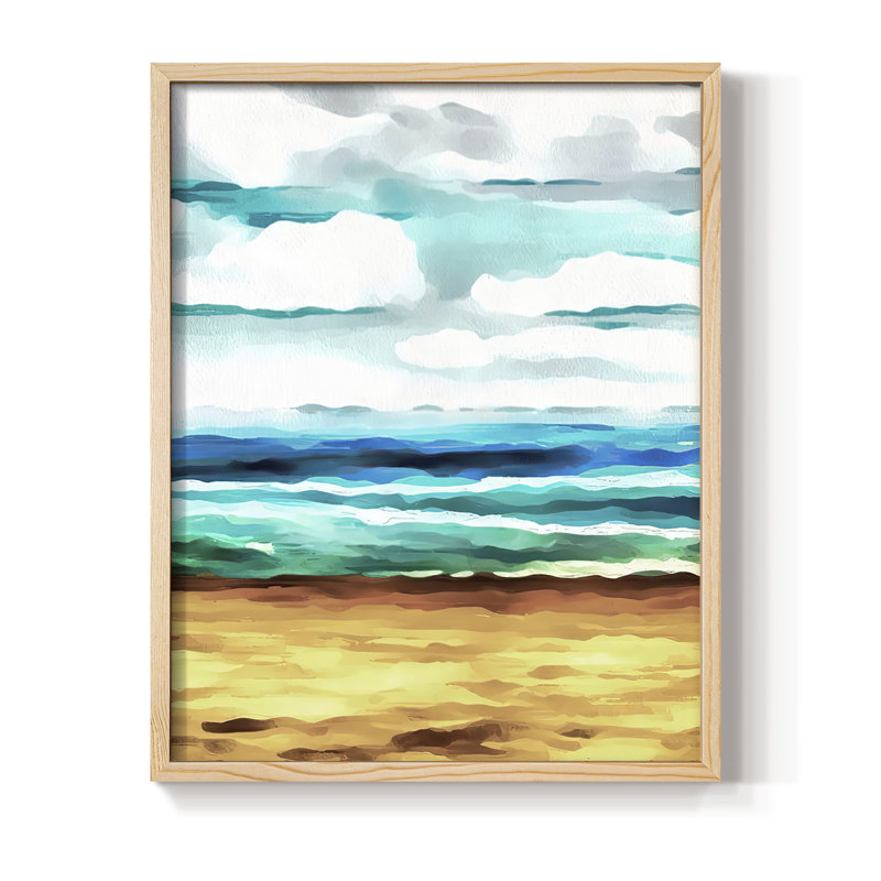 Summer Love II Framed Print - Solid Wood
