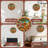 Tropical Beach Fruit Market Wall Clock