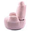 Fauteuil pivotant rembourré Montague-2008494019