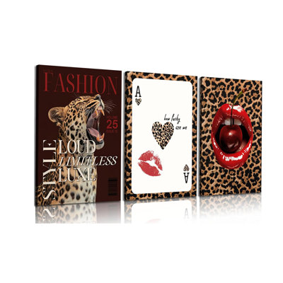 3 Piece Wrapped Canvas Wall Art