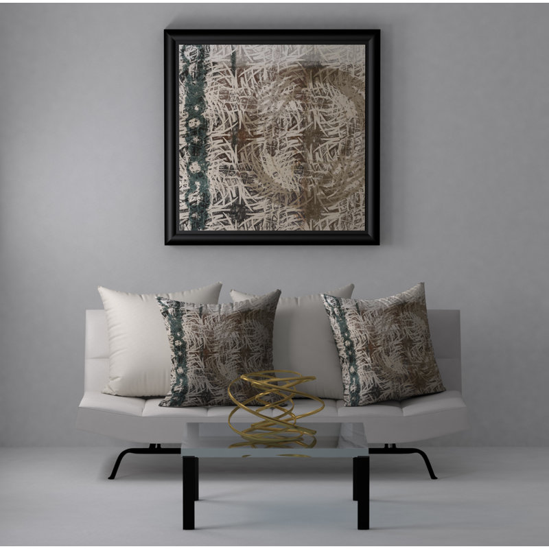 Housse de coussin carrée/insert, 24 po x 24 po