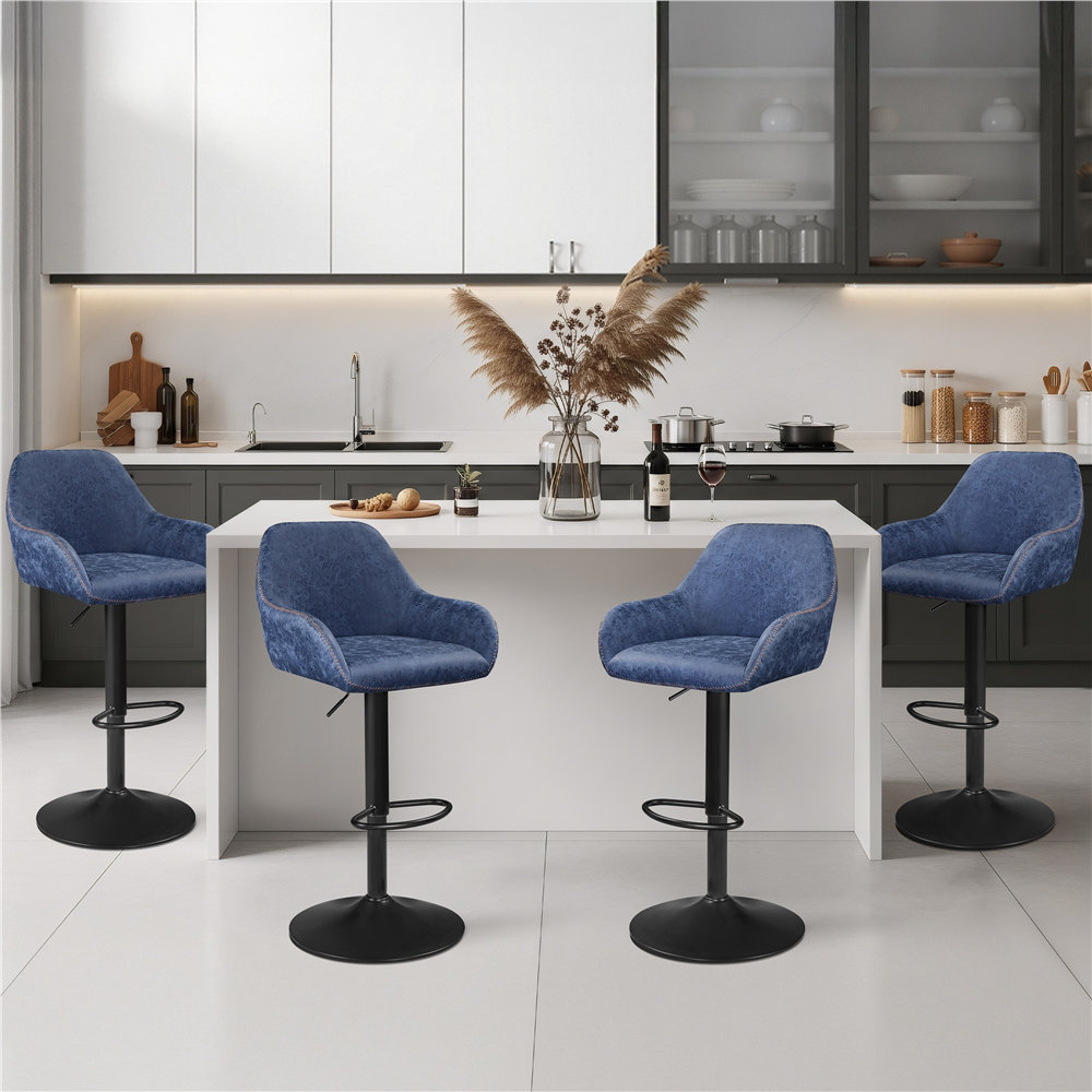 Rotatable and Height-adjustable  Bar Stool