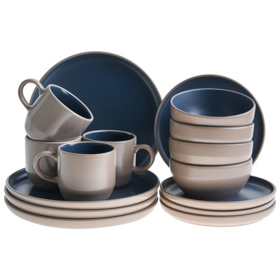 Stoneware Dinnerware - Service for 4
