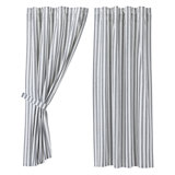 Sawyer Mill 100% Cotton Room Darkening Curtain Panel Pair