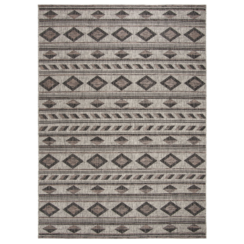 Amarien Performance Geometric Indoor/Outdoor Area Rug, Rectangle 8' x 10'