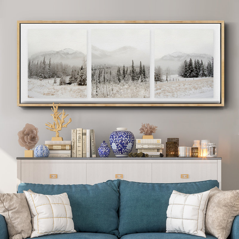 Snowbound- Framed Canvas