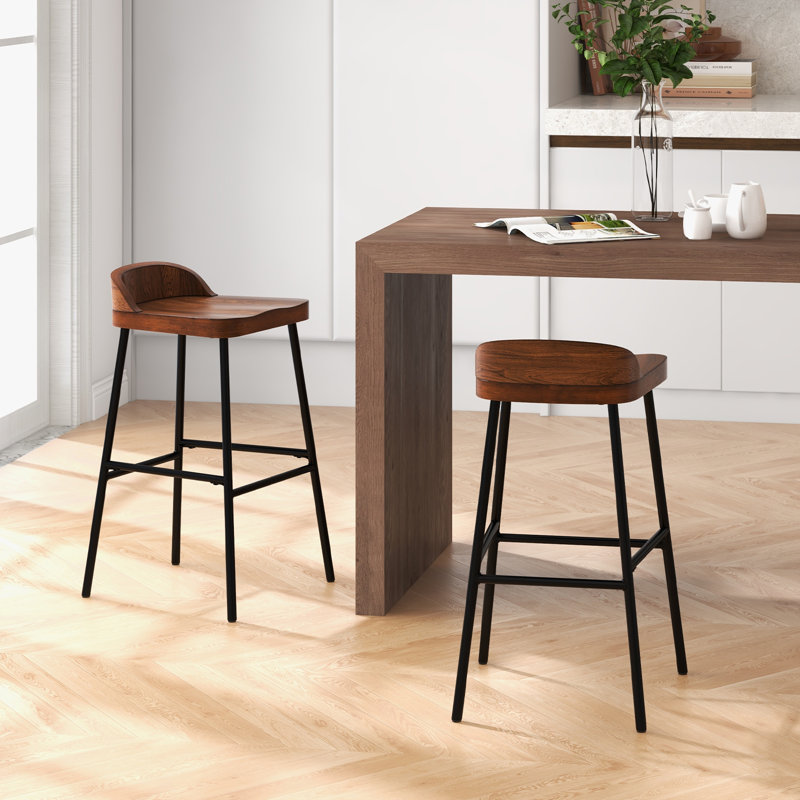 Wood 73cm Bar Stool, 2