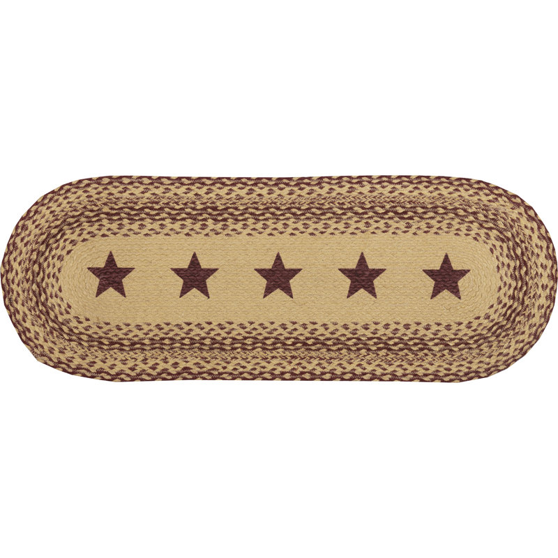 Illum Geometric Oval Table Runner