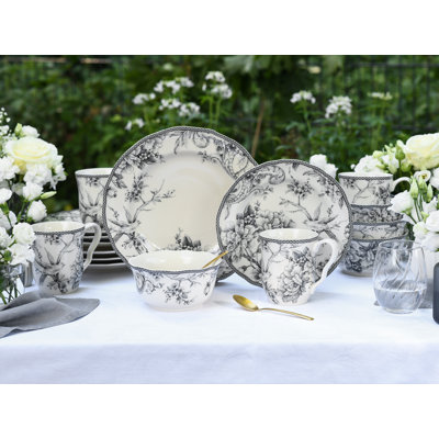 Adelaide Porcelain China Dinnerware Set Piece