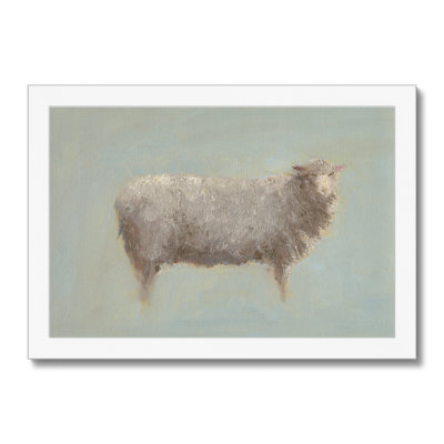 Badilla Sheep Strut III 1 Piece Painting