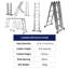 Aluminum Multi-Position Ladder
