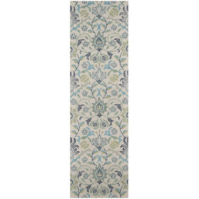 Annechien Wool Floral Indoor Rug