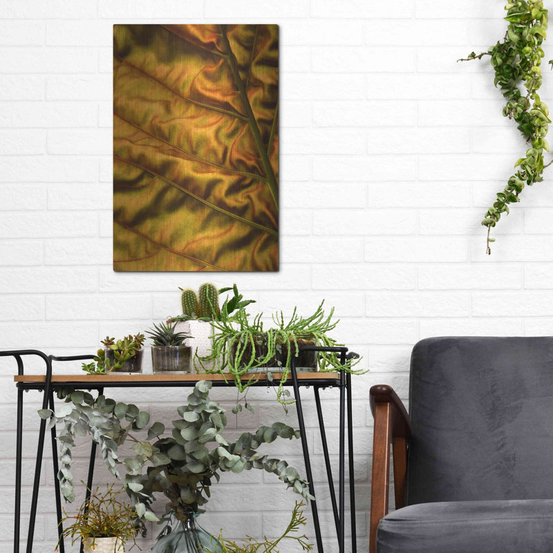 «Golden Desert» par Luxe Metal Portfolio, H 16 po x l 12 po