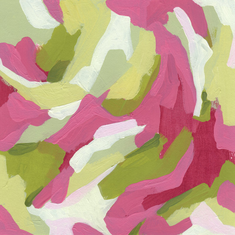 Chromatic Topography I by June Erica Vess - Wrapped Canvas Painting, 30cm H x 30cm W x 3.8cm D