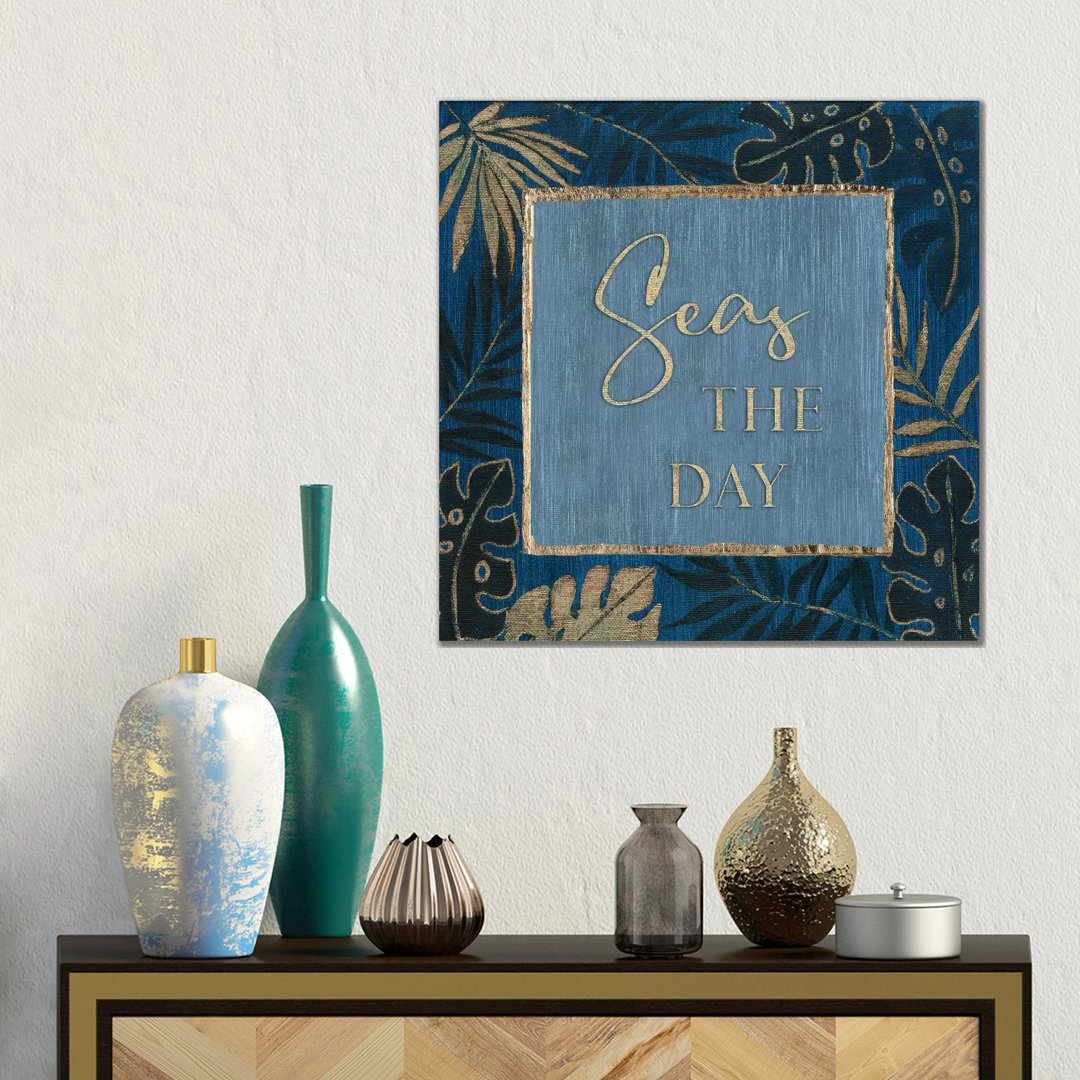 Seas The Day von Tava Studios - Gallery-Wrapped Canvas Giclée on Canvas