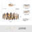 Friedhardt 12-Light Dimmable Drum Crystal and Metal Chandelier-344674990