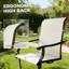 Ensemble de 2 chaises d'extérieur, chaises pivotantes-2039533469