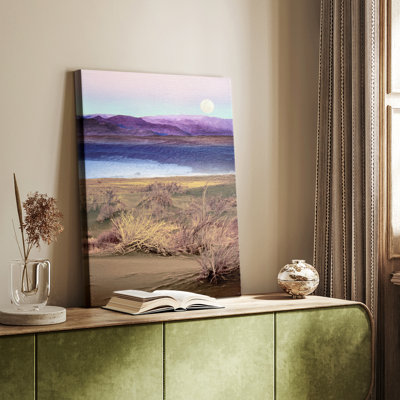 Moonrise, Namibia -Gallery Wrapped Cavas