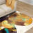 Patina Plates I Washable Geometric Area Rug, Power-loomed, Softness with Non-Slipping Backing