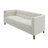 Harlow Mid-Century Modern Chenille Upholstered Sofa with Channel Tufting-124279745