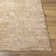 Alonzo Solid Color Machine Woven Polyester Area Rug in Beige